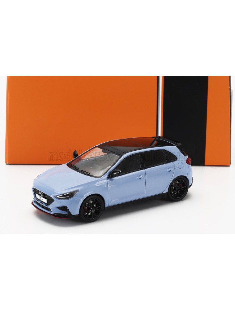 HYUNDAI - i30 N 2022 - LIGHT BLUE - 1/43