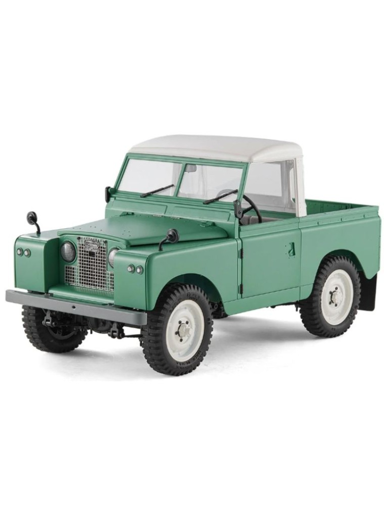 FMS - Land Rover verde 2a serie 1/12 completa montata