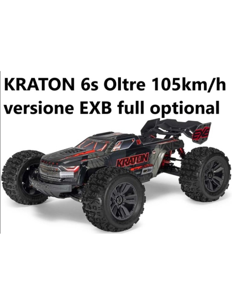 ARRMA - Kraton 4x4 6S v6 1/8 EXB BLX Brushless Speed Monster Truck