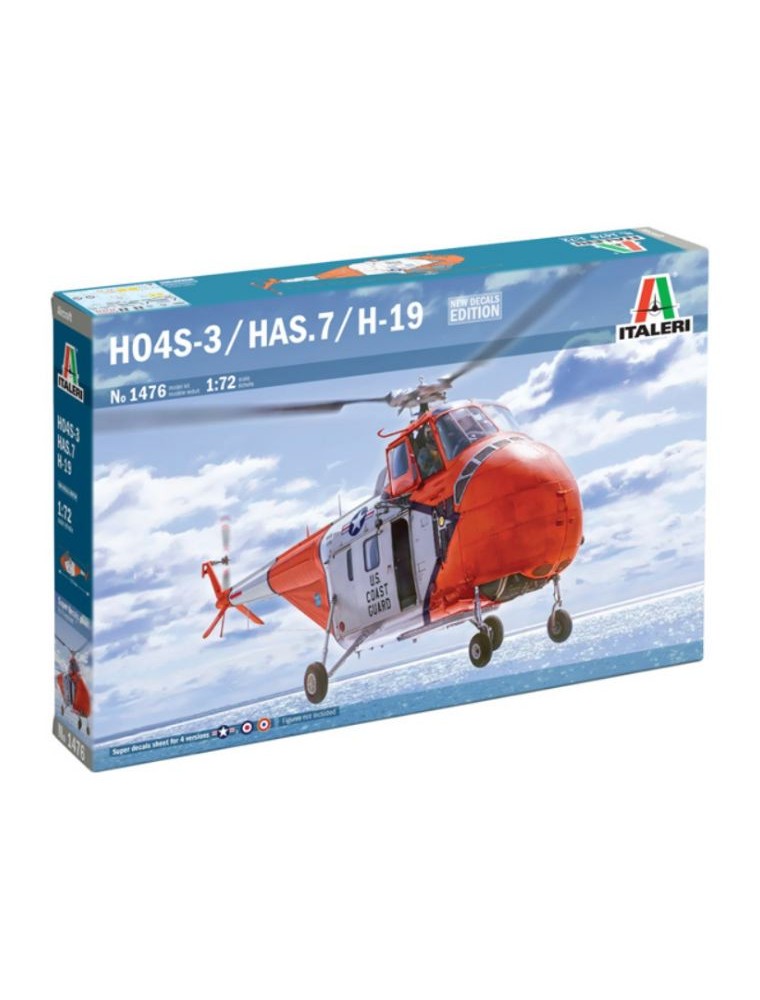 Italeri - Elicottero HO4S-3 / HAS.7 / H-19 1/72