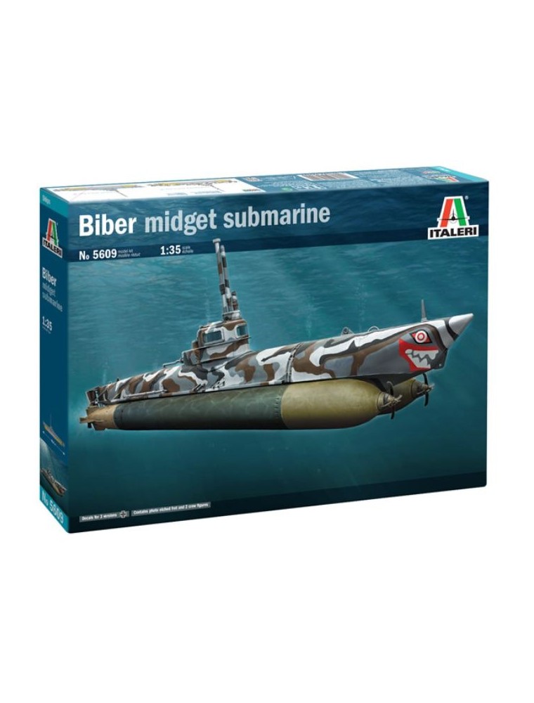 Italeri - U-Boot Biber Midget Submarine 1/35