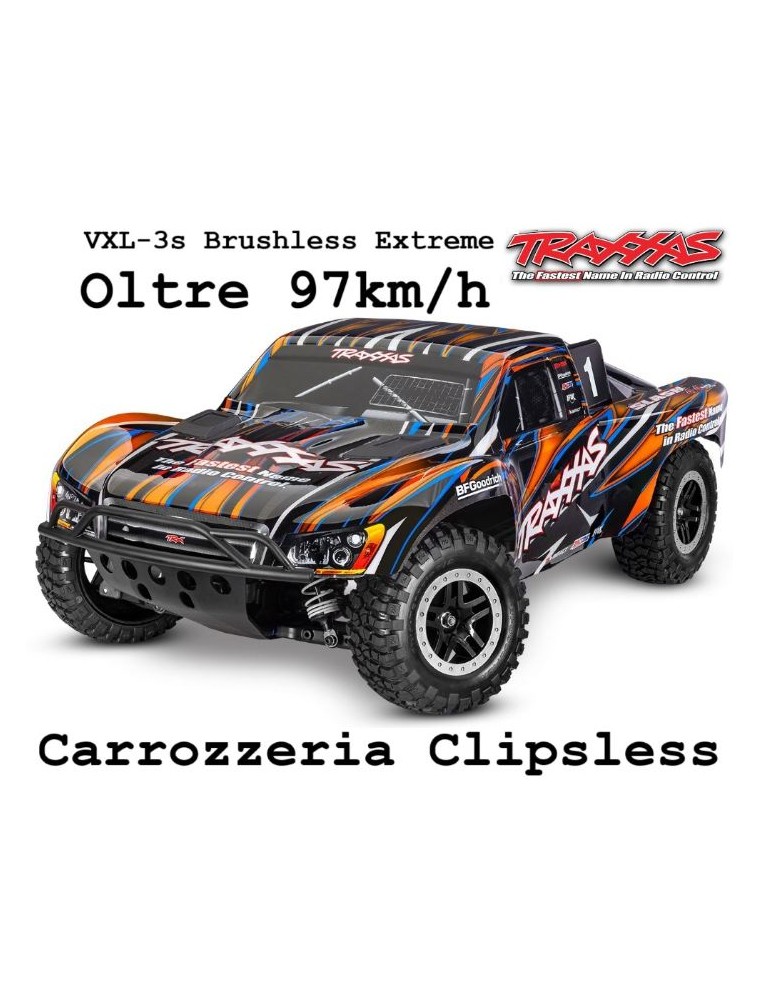 Traxxas - Traxxas Slash 4wd VXL-3s Brushless Extreme Carrozzeria Clipless