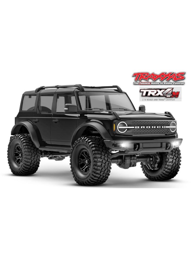 Traxxas - Ford Bronco nero 1/18 TRX4M Traxxas