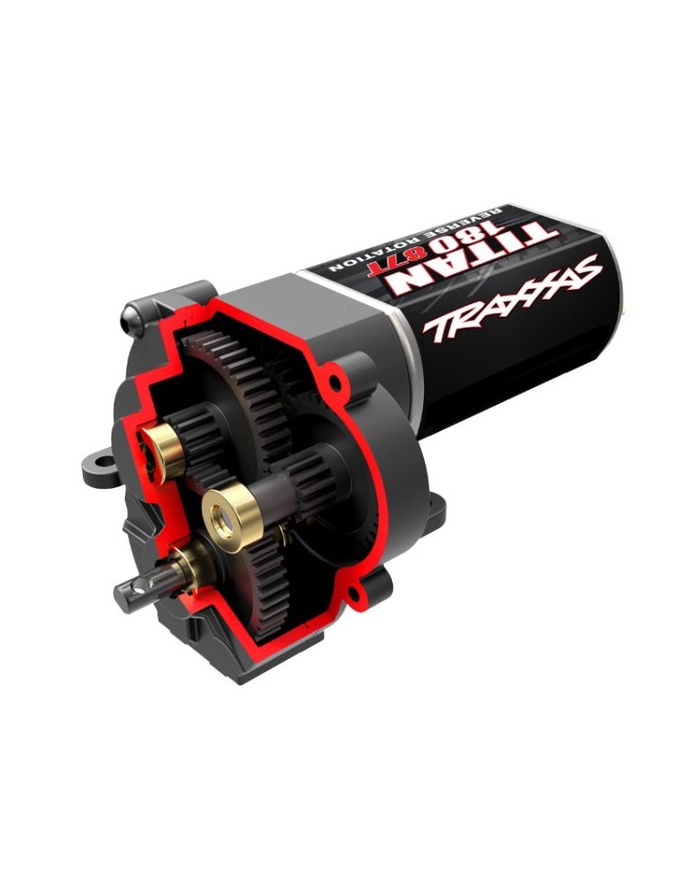 Traxxas - Trasmissione Centrale LOW RANGE con Motore Titan TRX4m 1/18