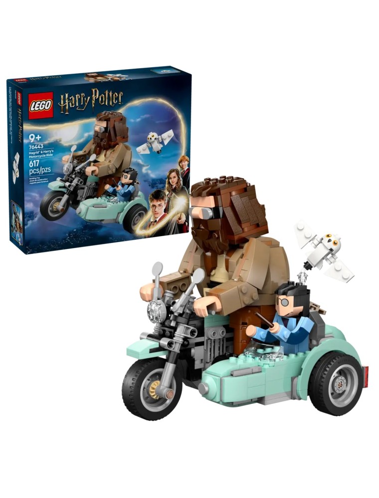 LEGO - Harry Potter - Giro sul sidecar di Hagrid e Harry